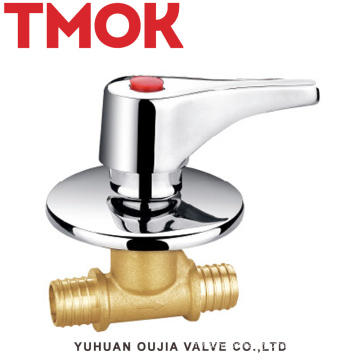 brass good sale in America concealed stop valve